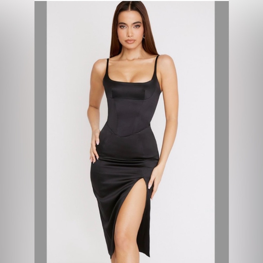 House of CB casmiria corset midi dress